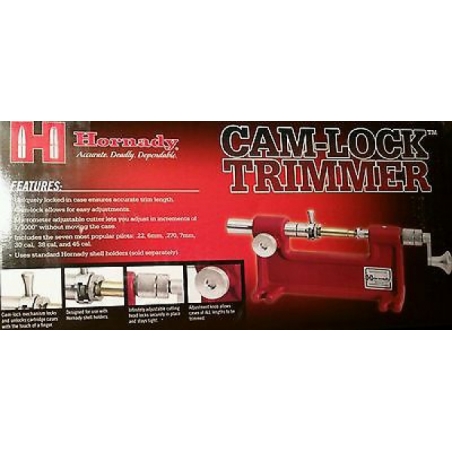 Hornady Power Adapter For Cam Lock Trimmer – Converts Hand Crank To Power Tool Use