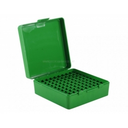 MTM Ammo Box für 100 Stk  45 ACP, 10mm Auto, 40 S&W, 41 Action Express, 357 Sig., 44 Auto Mag., 45 Auto Rim, 45 GAP, 38 Casull, 
