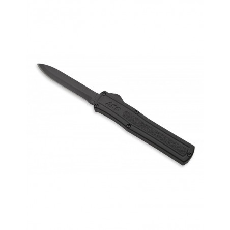 AUTOMATIKMESSER EINSCHNEIDIG SCHWARZ 9 CM | SHOOTINGSTORE
