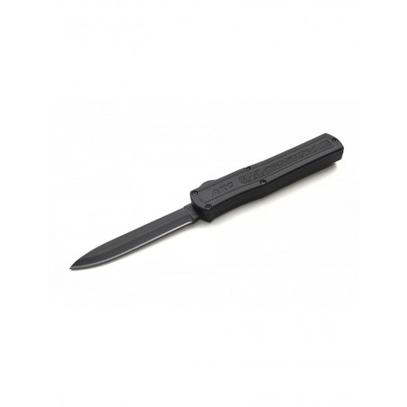 AUTOMATIKMESSER EINSCHNEIDIG SCHWARZ 9 CM | SHOOTINGSTORE