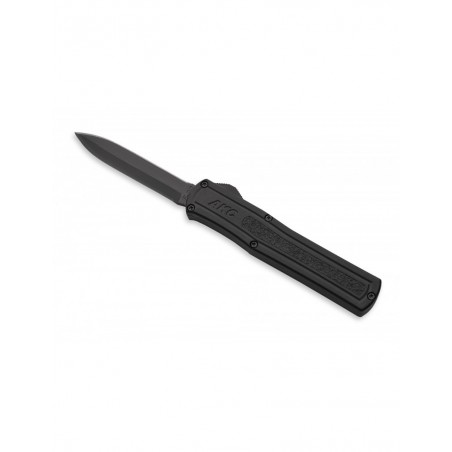 AUTOMATIKMESSER ZWEISCHNEIDIG SCHWARZ 9 CM | SHOOTINGSTORE